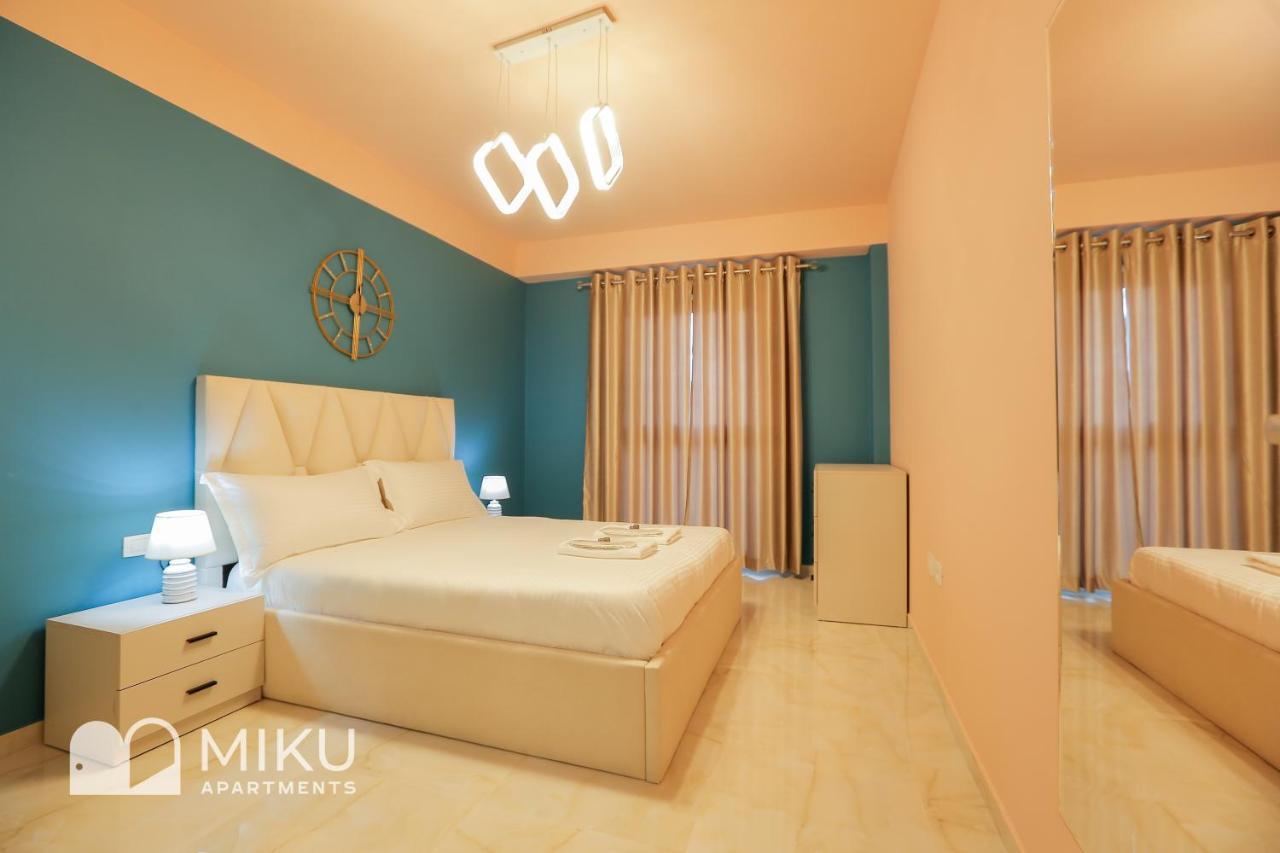 Miku Apartment - Vibrant 1Bd Apartment At Olympic Residence 地拉那 外观 照片